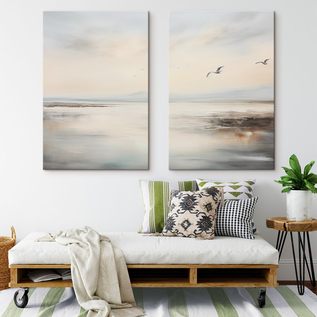Vögel über der Küste — Interieur 2