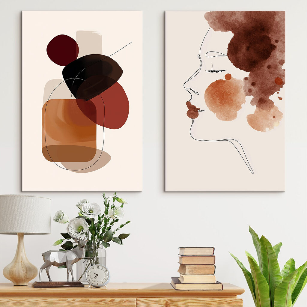 Profil und abstrakte Formen — Interieur 1