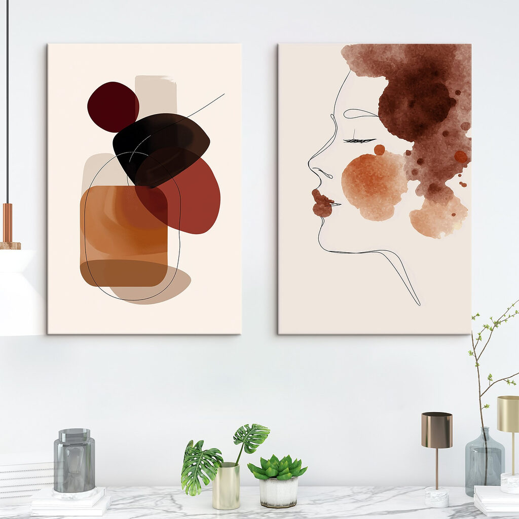Profil und abstrakte Formen — Interieur 2