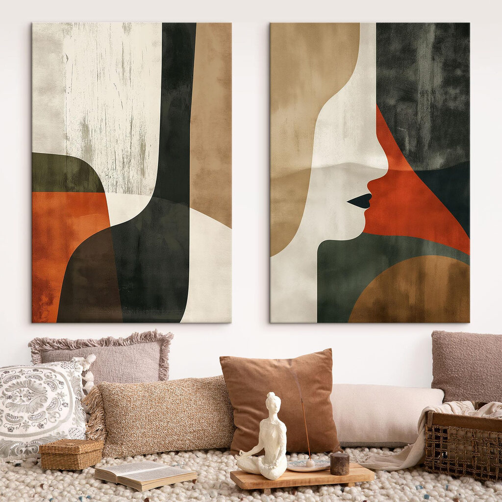 Abstrakte Gesichter — Interieur 1