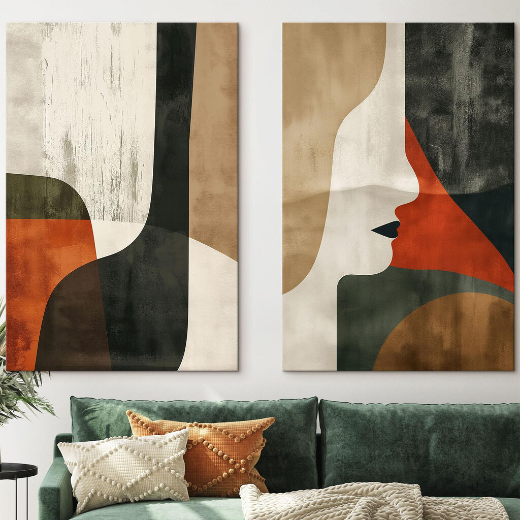 Abstrakte Gesichter — Interieur 2