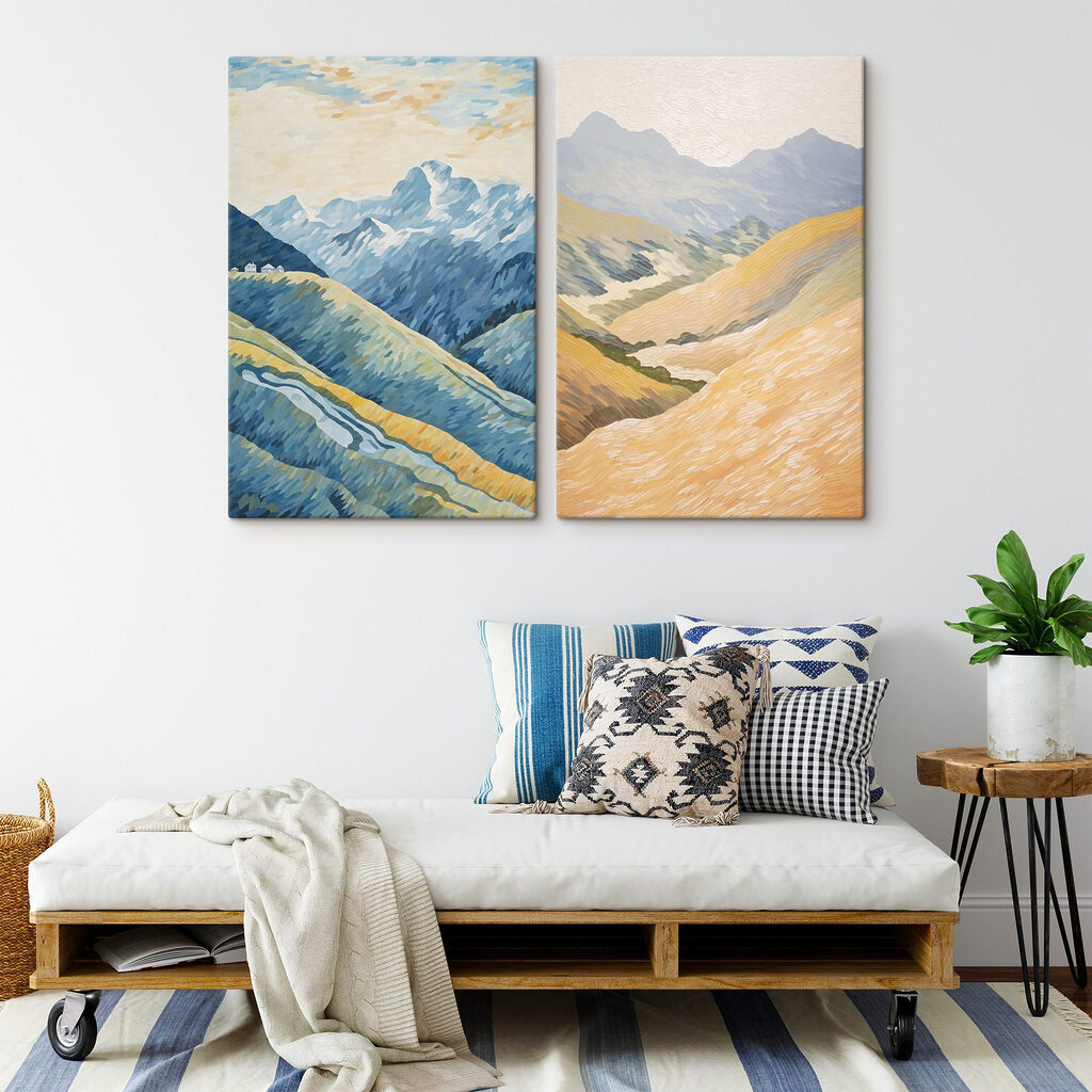 Fluss im Gebirge — Interieur 1