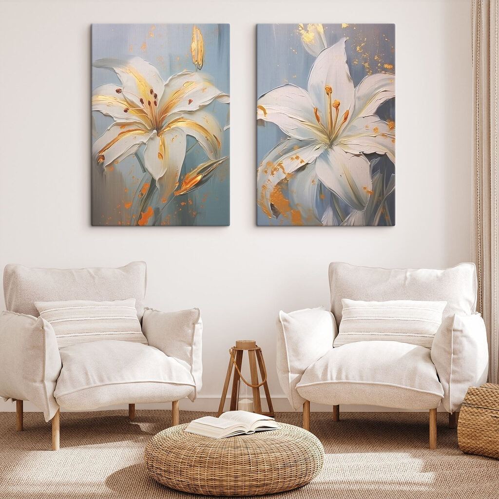 Strahlend weiße Blüten — Interieur 2