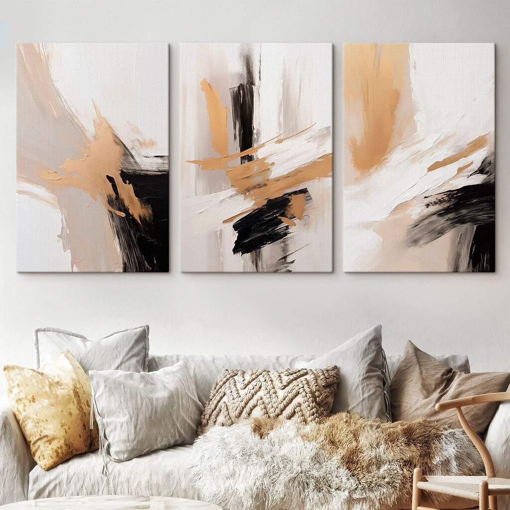 Schwungvolle Pinselstriche — Interieur 2