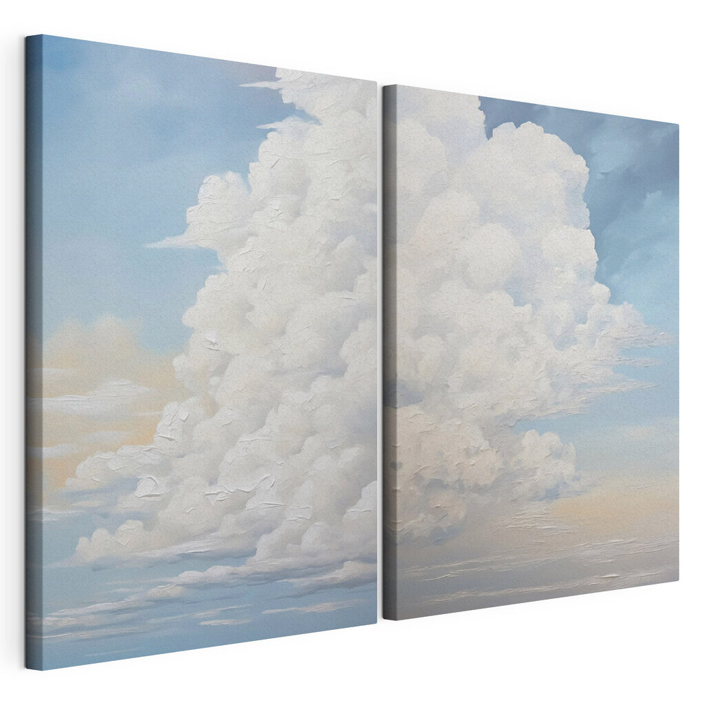 Bauschige Wolken — Produktansicht