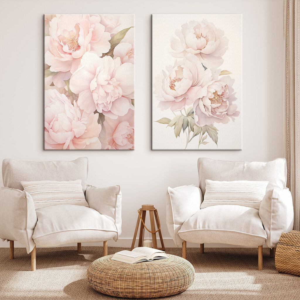 Blütenpracht in einem Interieur
