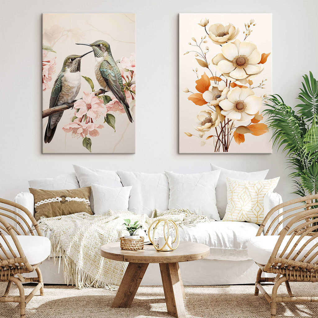 Vögel und Blüten — Interieur 1