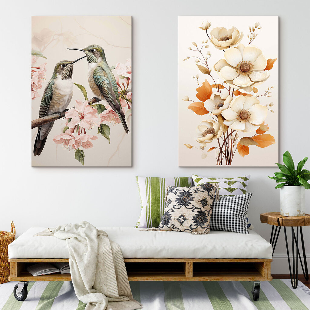 Vögel und Blüten — Interieur 2