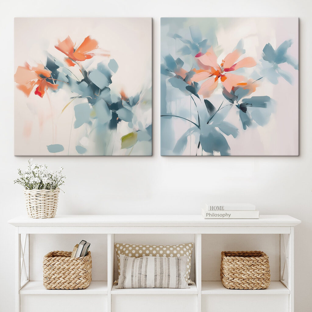 Verwischte Blüten — Interieur 2