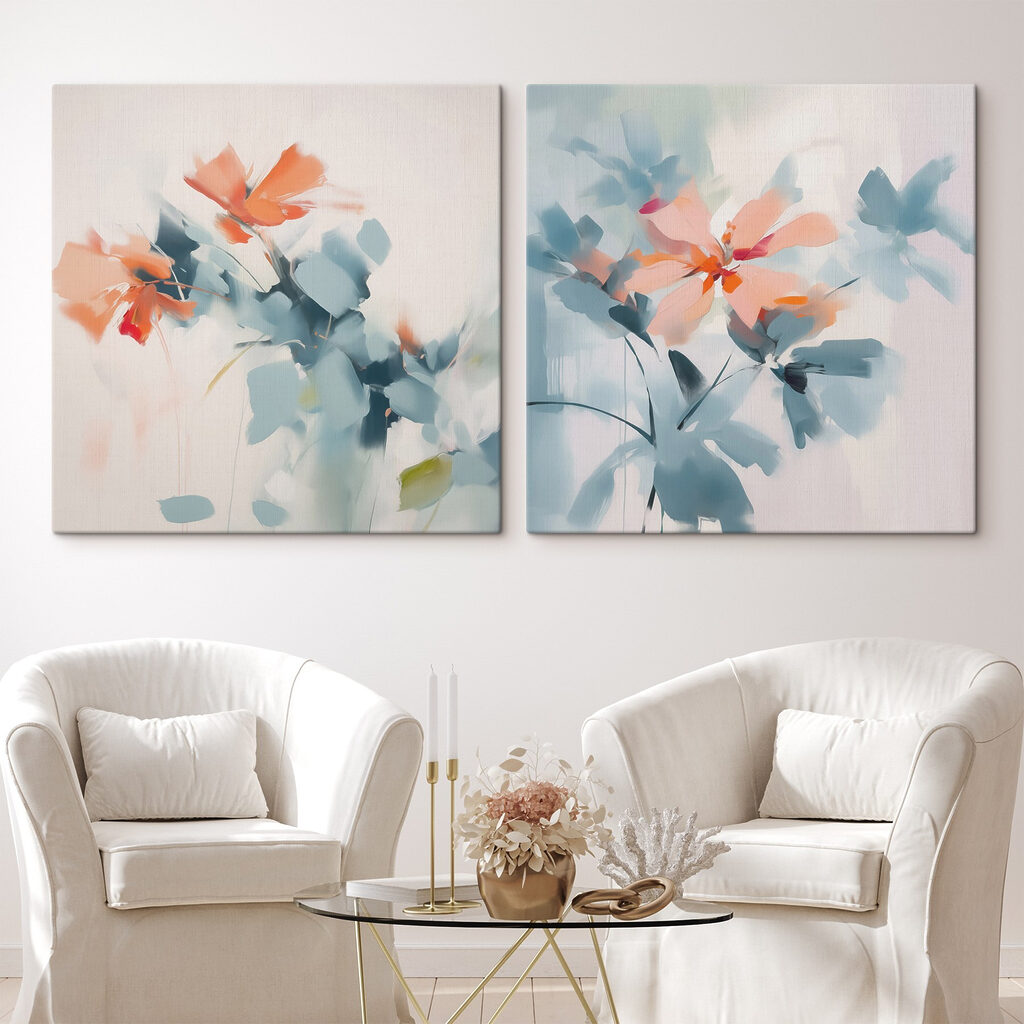 Verwischte Blüten — Interieur 1