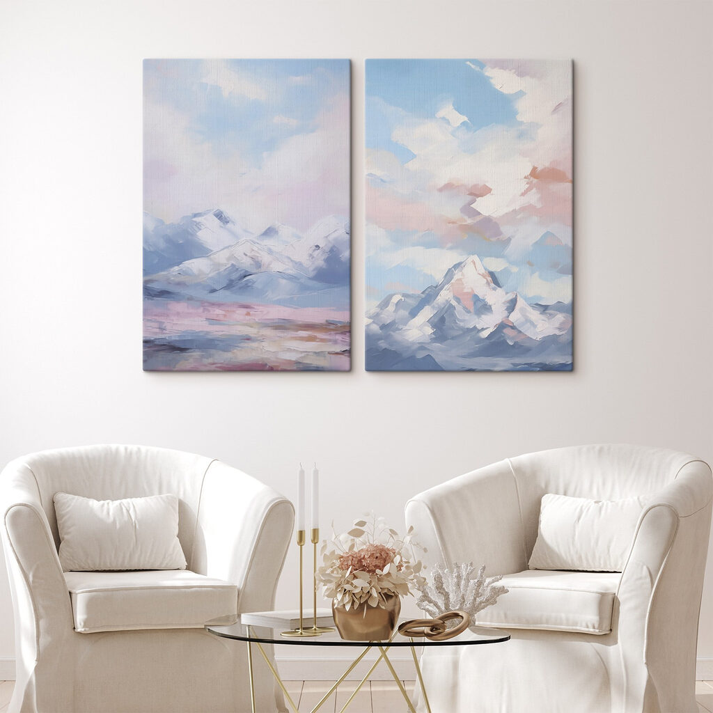 Gipfel unter Wolken — Interieur 1