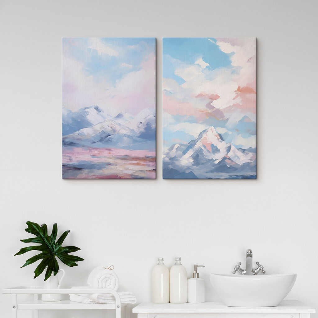 Gipfel unter Wolken — Interieur 2