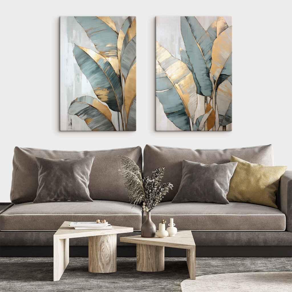 Tropische Blätter — Interieur 1