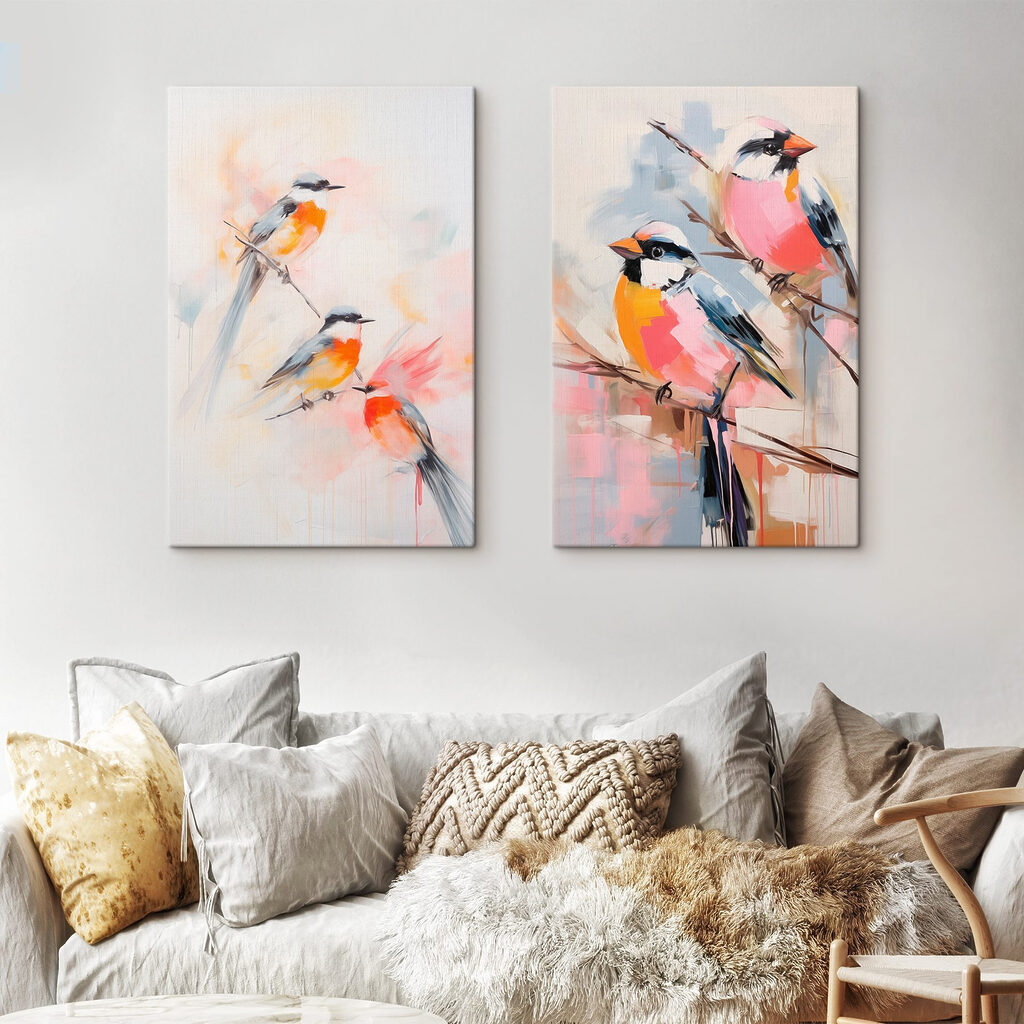 Vögel auf Zweigen — Interieur 2