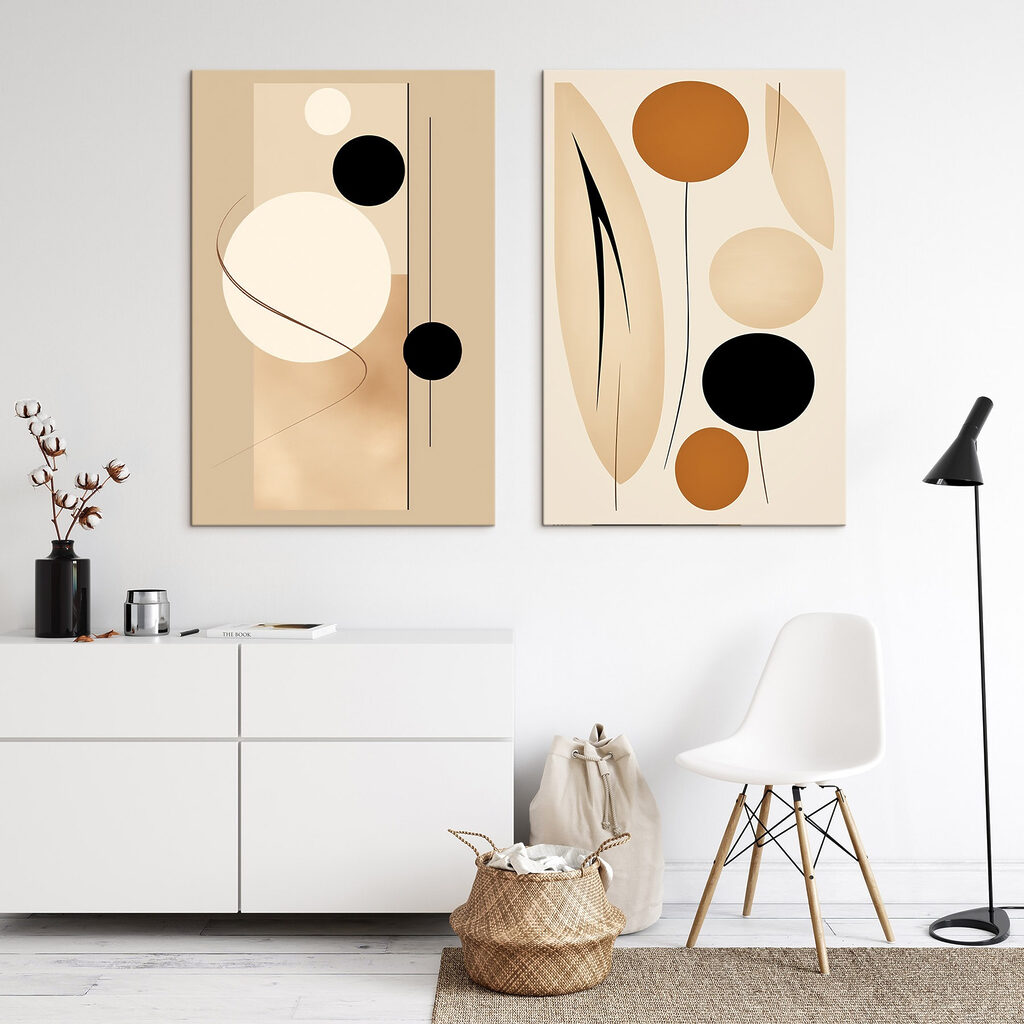 Kreise und schlanke Formen — Interieur 2