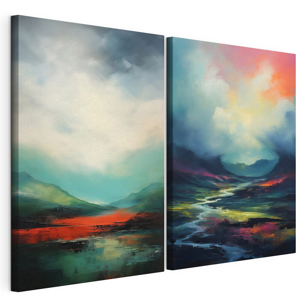 Täler unter Wolken — Produktansicht