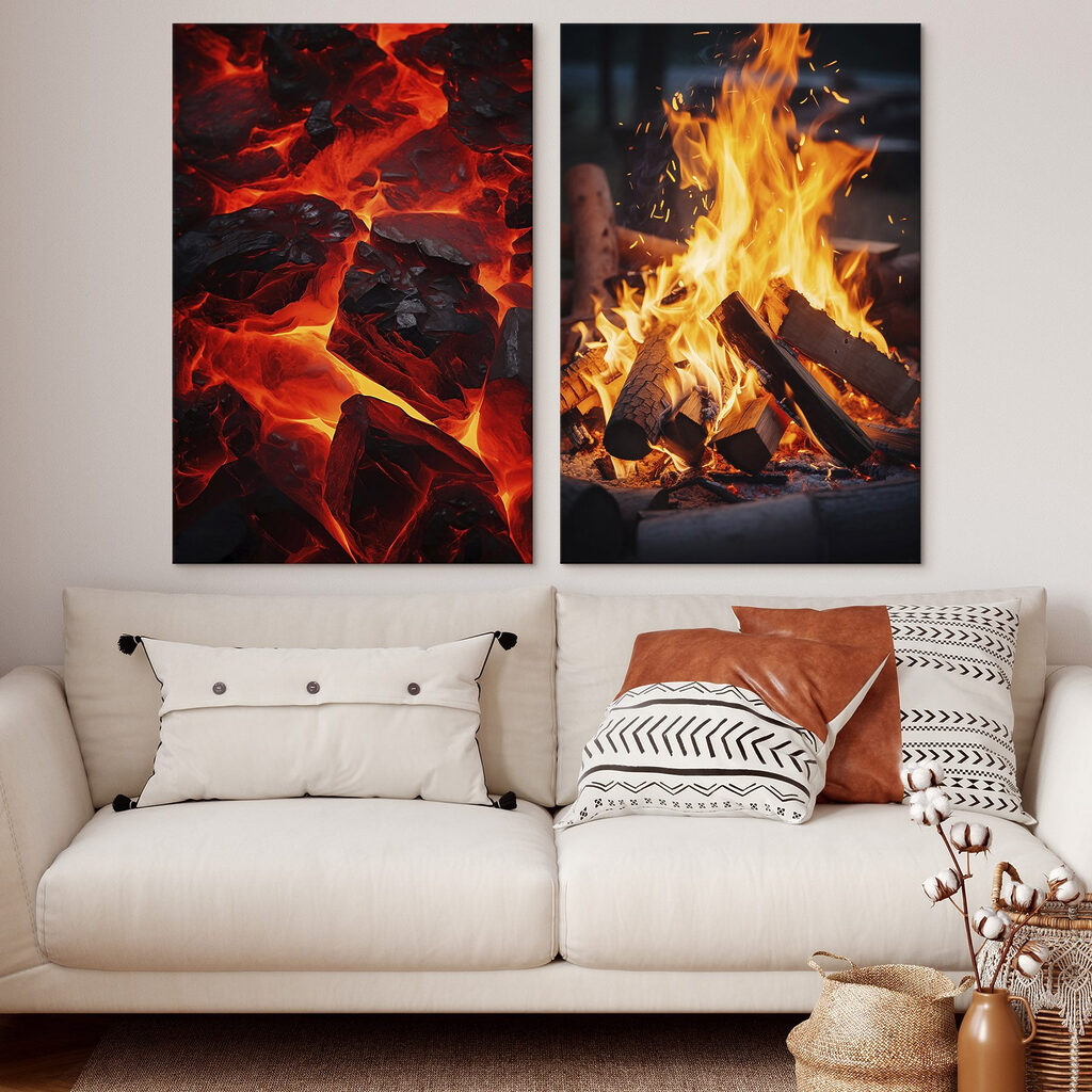 Glut und Flammen — Interieur 1