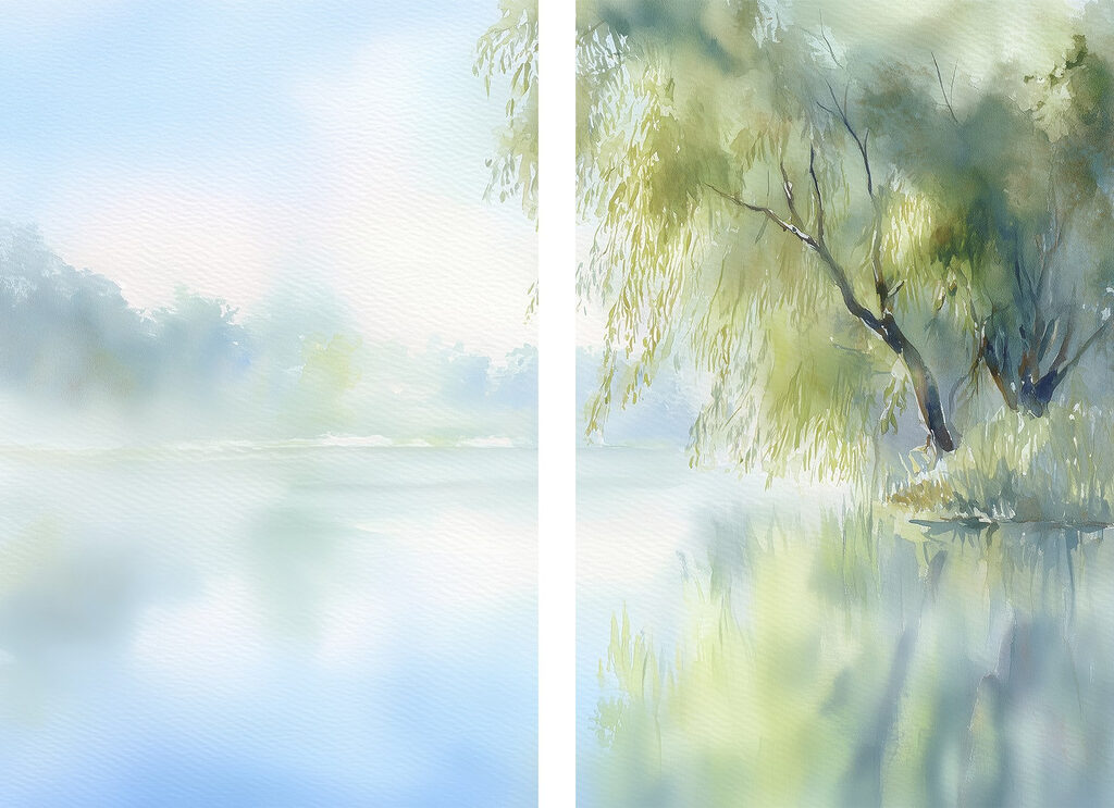 See im Nebel — ganzes Design