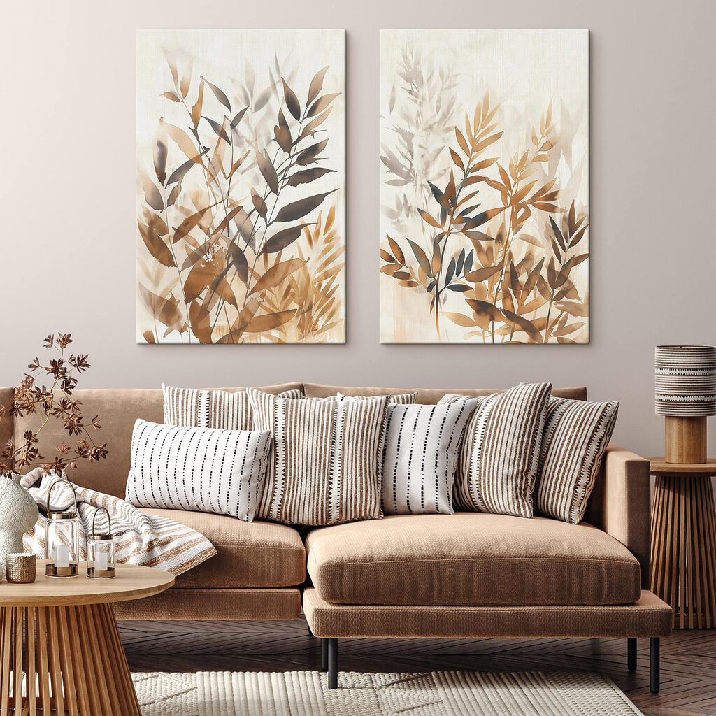 Sanftes Blattwerk — Interieur 1