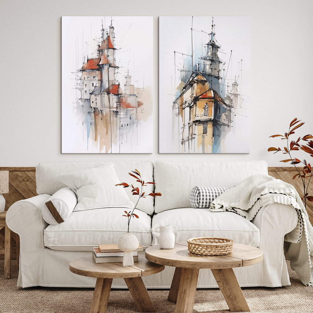 Skizziertes Schloss — Interieur 1