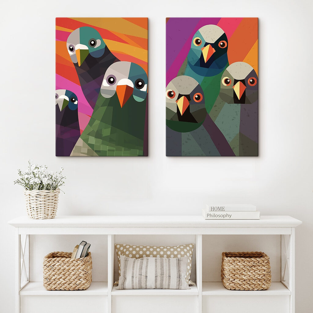 Neugierige Vögel — Interieur 2