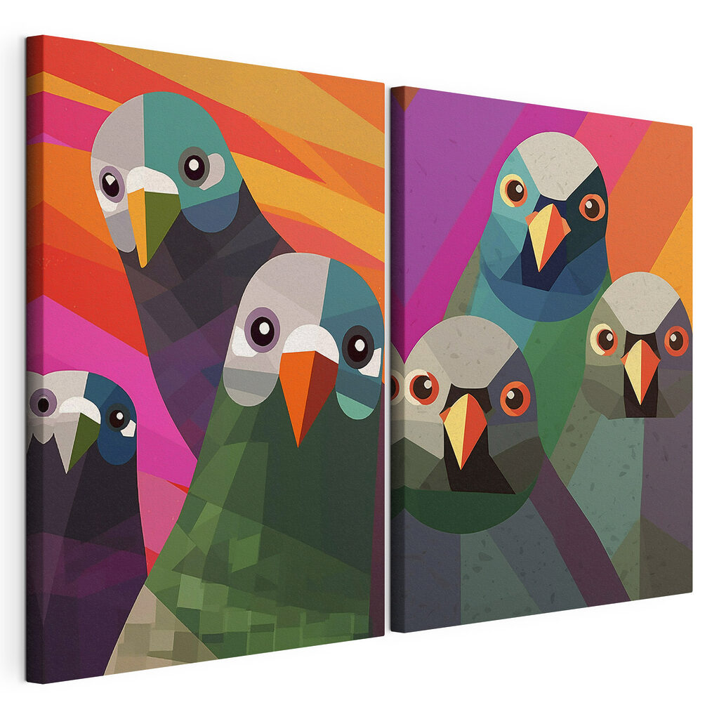 Neugierige Vögel — Produktansicht