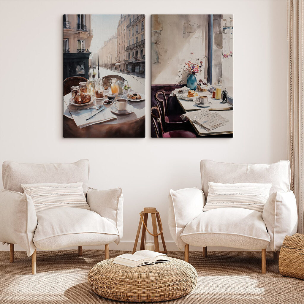 Frühstück im Café — Interieur 2