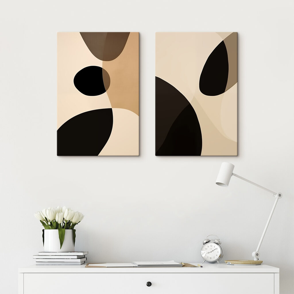 Stilles Gleichgewicht in einem Interieur