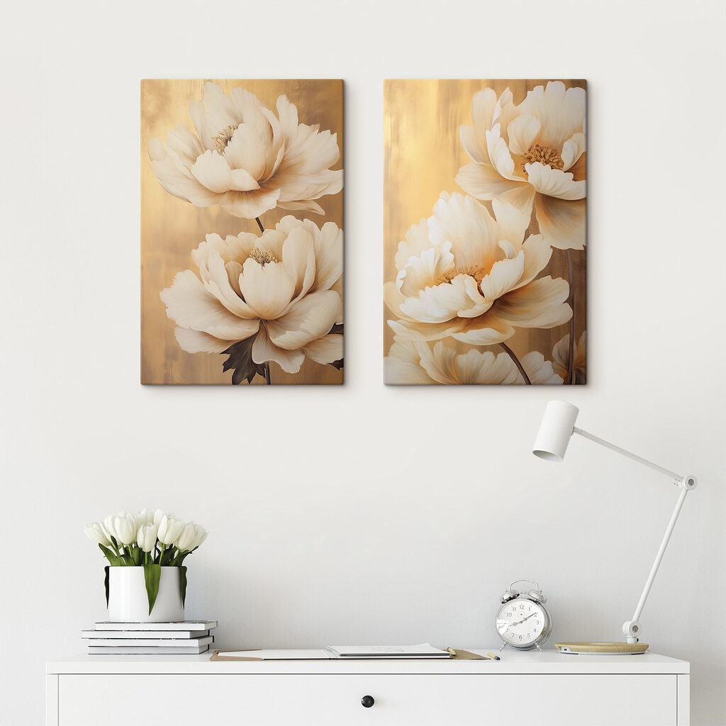Blüten auf Goldgrund — Interieur 2