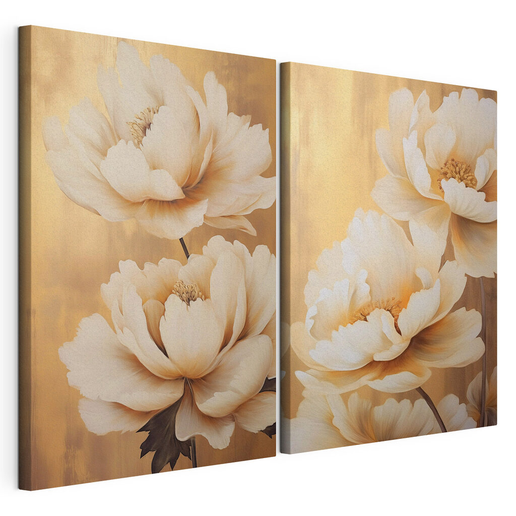 Blüten auf Goldgrund — Produktansicht