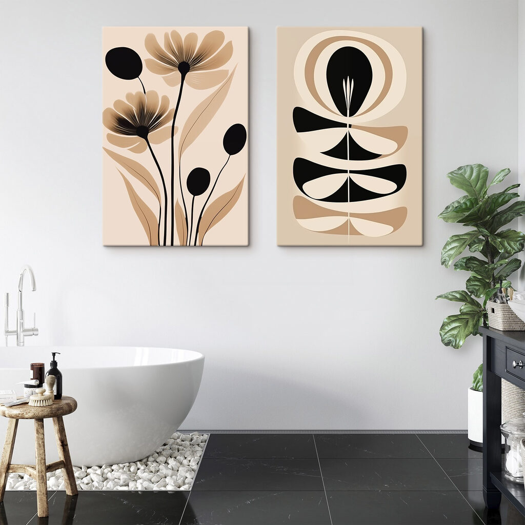 Grafische Blumen — Interieur 2