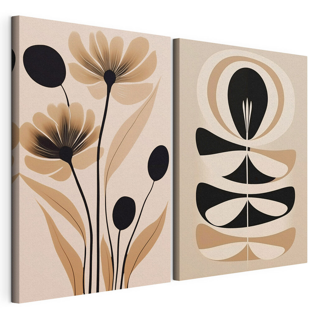 Grafische Blumen — Produktansicht