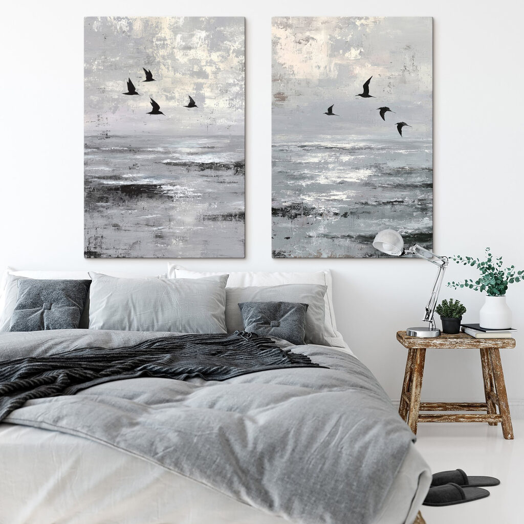 Vögel über stillem Wasser — Interieur 1