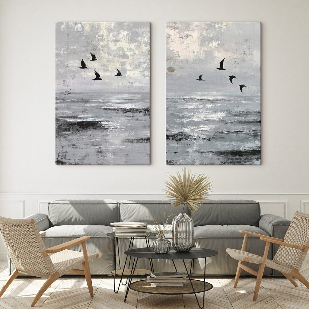 Vögel über stillem Wasser — Interieur 2