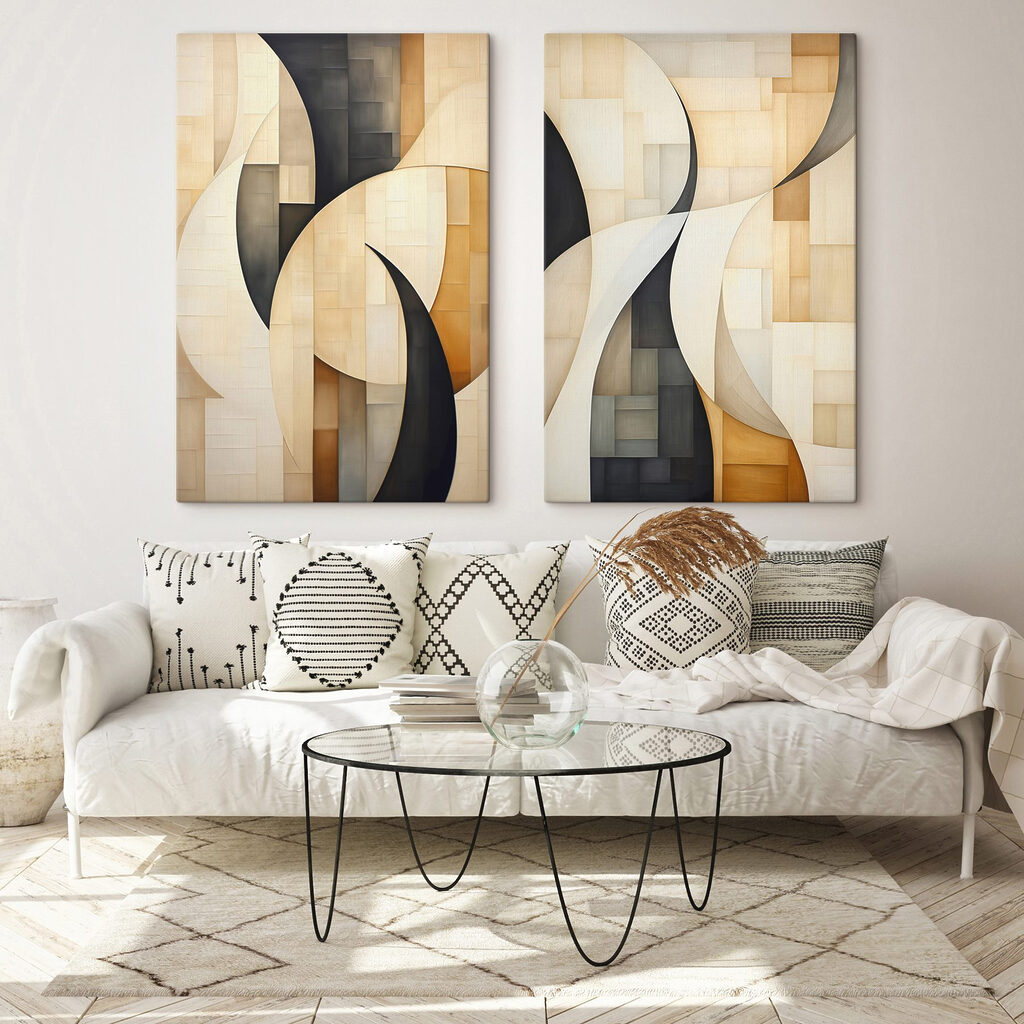 Kurven und Rechtecke — Interieur 2
