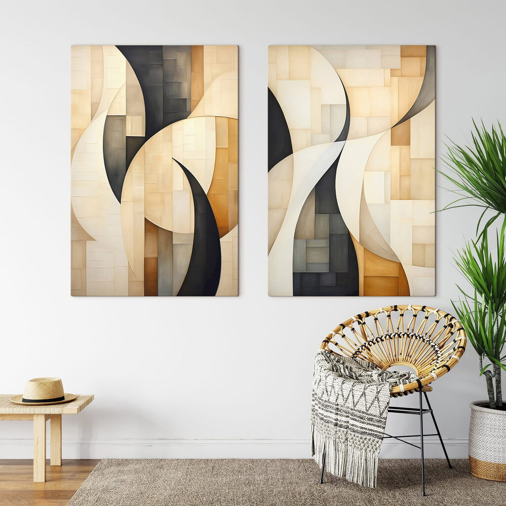 Kurven und Rechtecke — Interieur 1