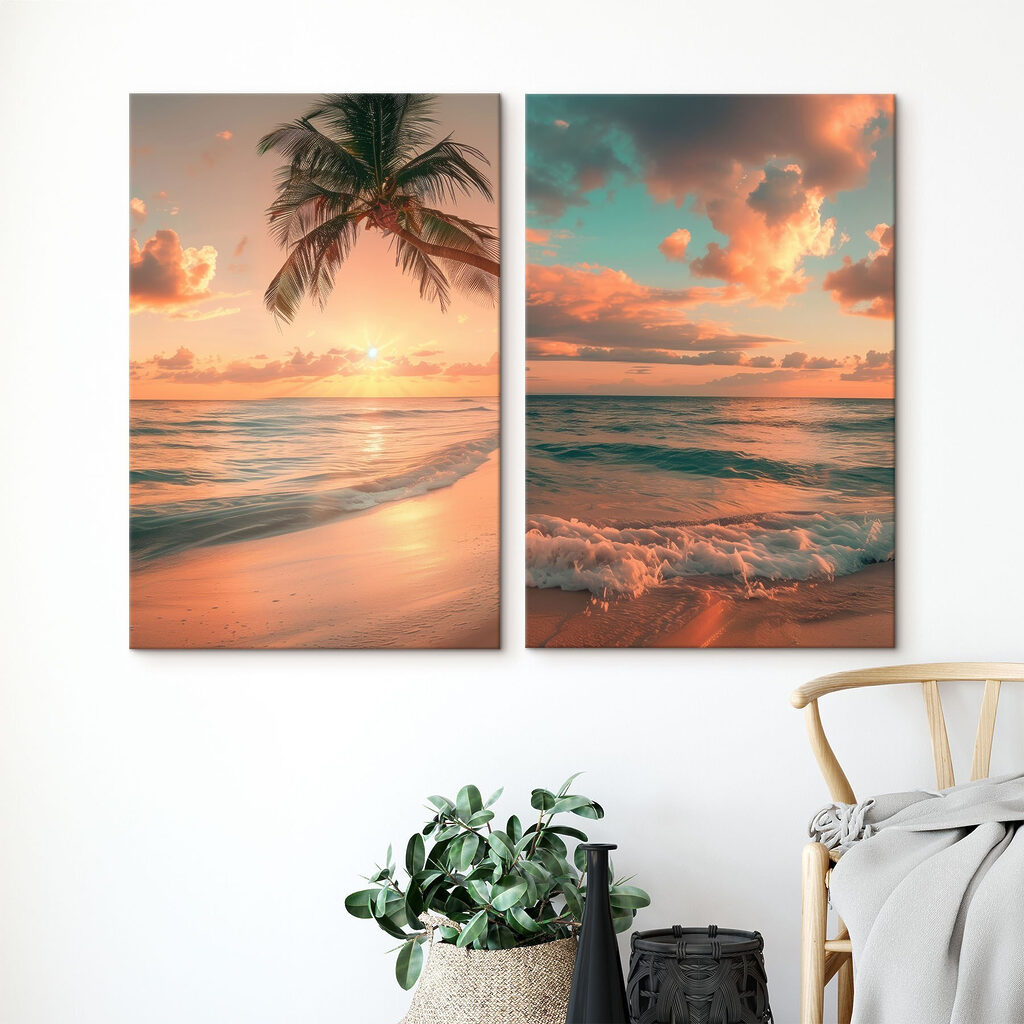 Palme am Strand — Interieur 2