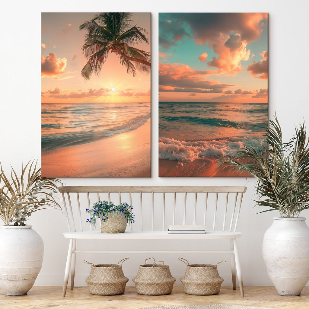 Palme am Strand — Interieur 1