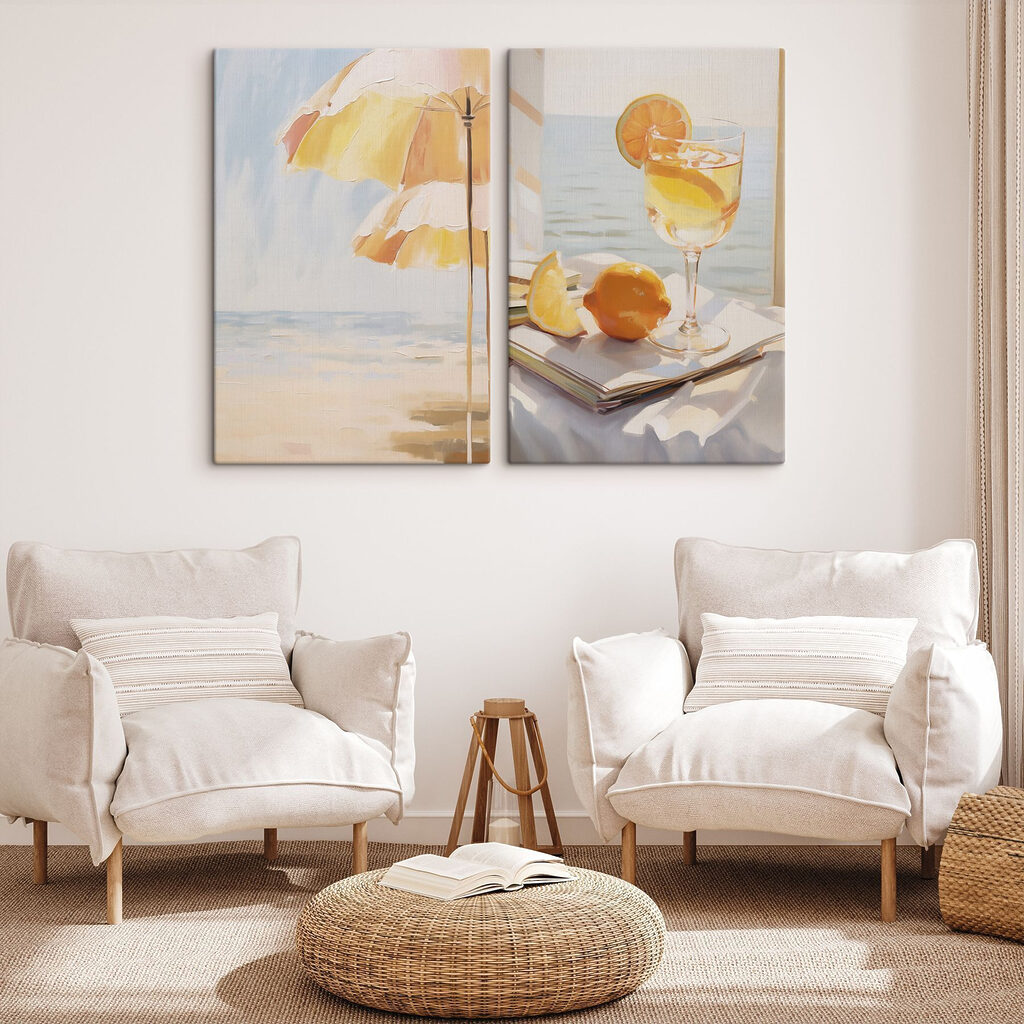 Zitrone und Sonnenschirm — Interieur 2