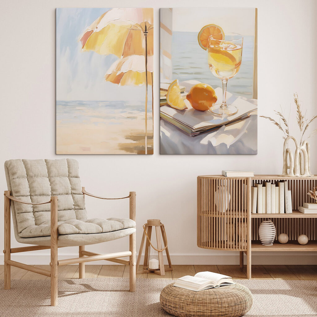Zitrone und Sonnenschirm — Interieur 1