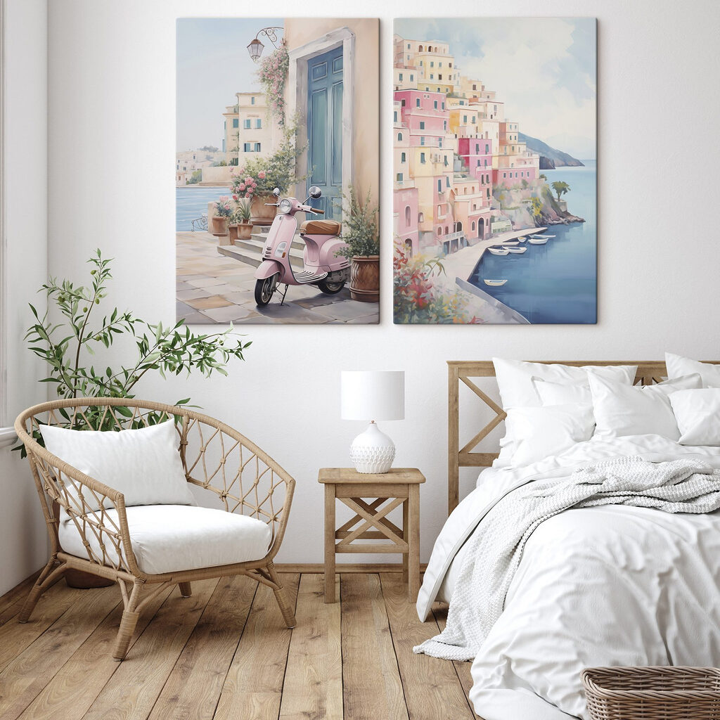 Spritztour am Meer in einem Interieur