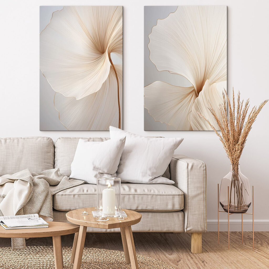 Fächer aus Blütenblättern — Interieur 2