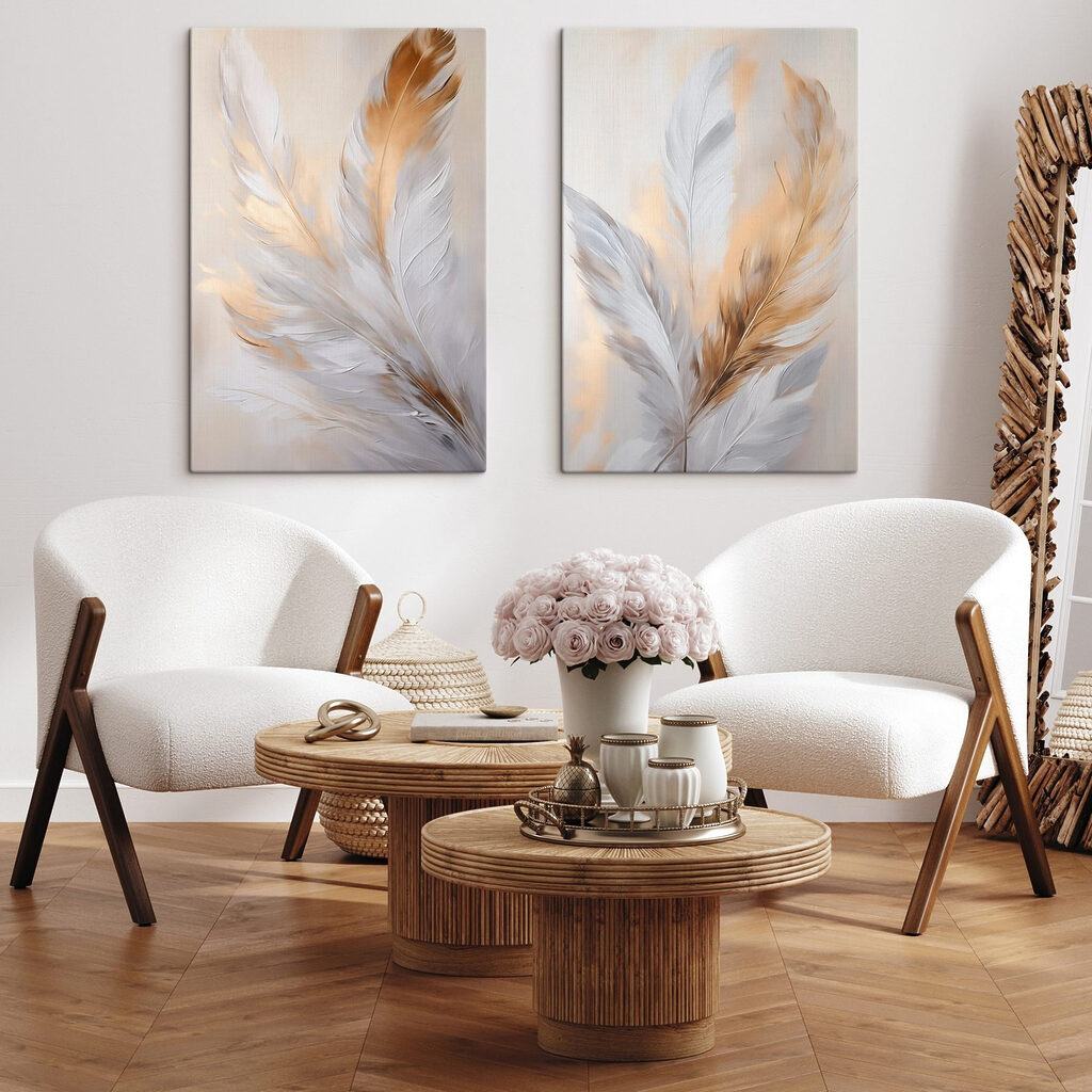 Gemalte Federn — Interieur 1