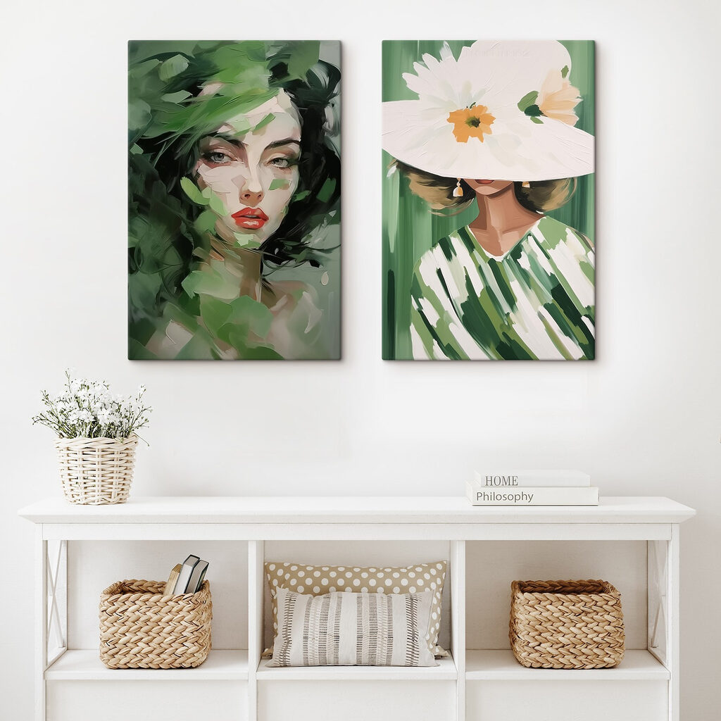 Porträts in Grün — Interieur 2