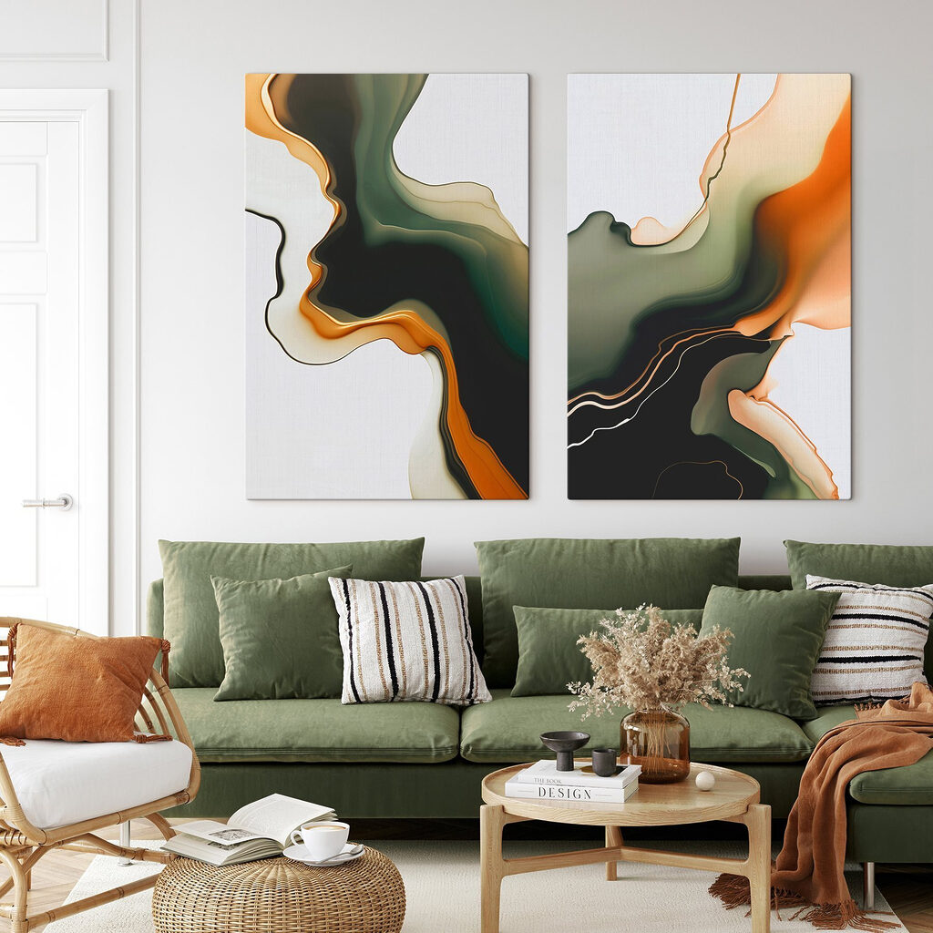 Fließende Farben — Interieur 1