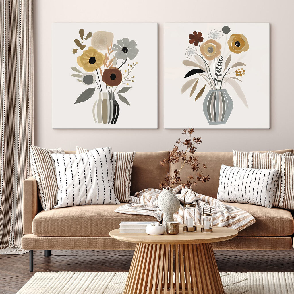 Blumen in Vasen — Interieur 2