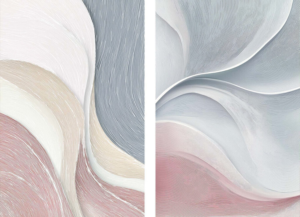 Sanfte Wellen — ganzes Design