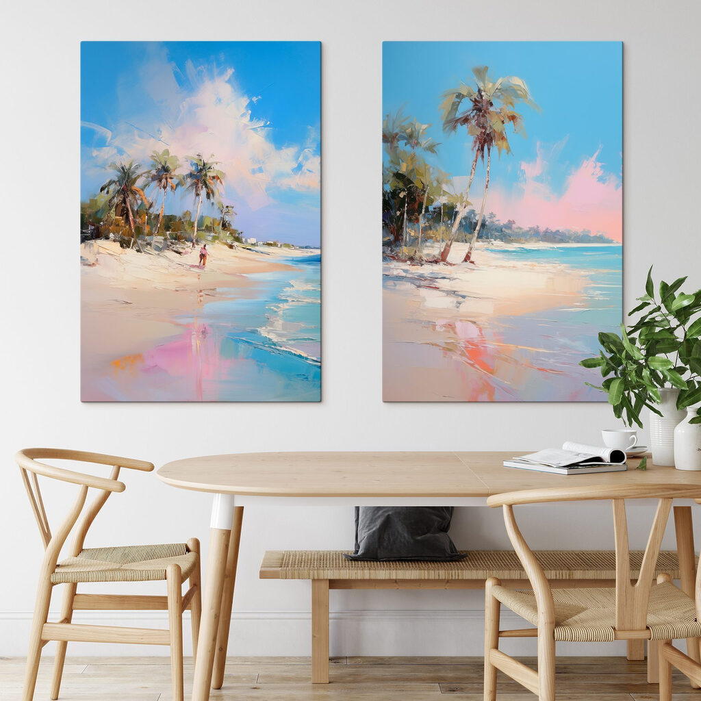 Strandspaziergang unter Palmen — Interieur 1