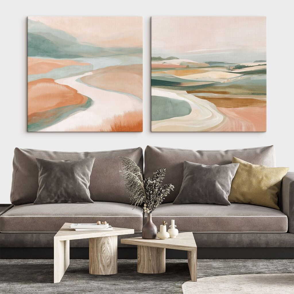 Flusslauf im Hügelland — Interieur 2