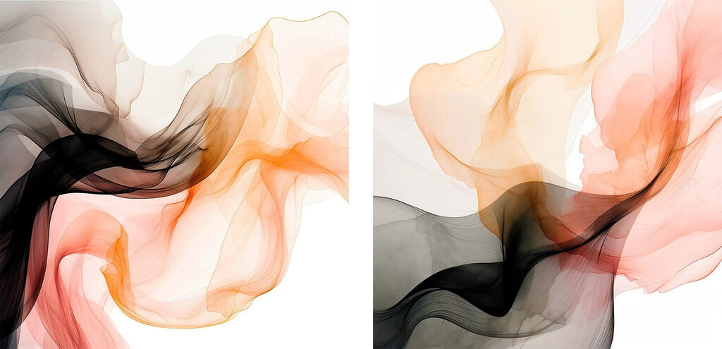 Farbe in Bewegung — ganzes Design
